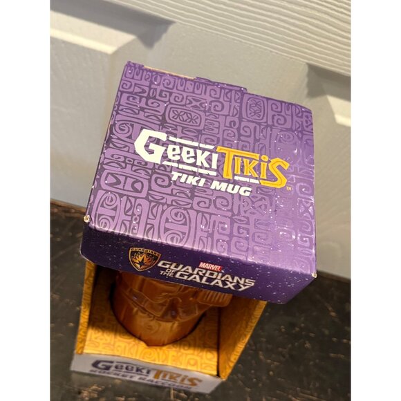 Marvel Guardians Of The Galaxy Geeki Tikis Brown Rocket Raccoon Ceramic Tiki Mug - Picture 5 of 6